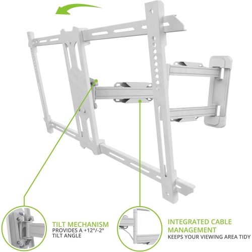  Kanto PS350 Full Motion Mount for 37-inch to 60-inch TVs