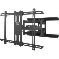 Kanto Full-Motion TV Wall Mount for 37-inch to 75-inch Flat-Screen Monitor  Easy Install  Black