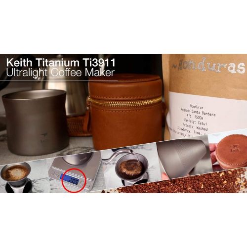  Keith Titanium Ti3911 Mini Coffee and Tea Maker
