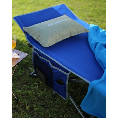  KingCamp Strong Stable Folding Camping Bed Cot Carry Bag