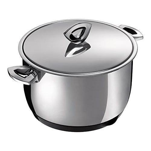  Kuhn Rikon Durotherm Swiss-Made Cookware, Stockpot with Lid, 9-Inch - 5QT