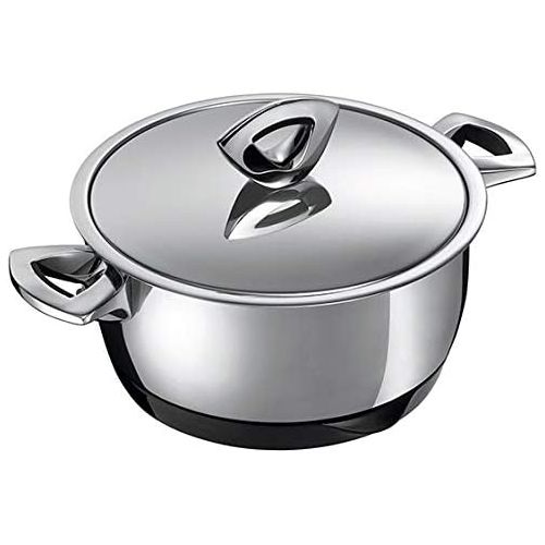  Kuhn Rikon Durotherm Swiss-Made Cookware, Stockpot with Lid, 9-Inch - 5QT