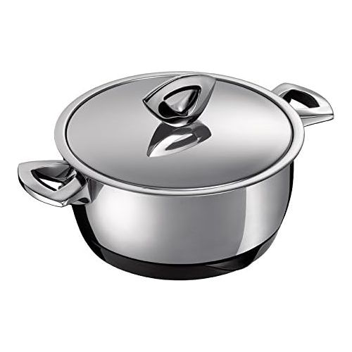  Kuhn Rikon Durotherm Swiss-Made Cookware, Stockpot with Lid, 9-Inch - 5QT