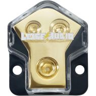 [아마존베스트]LEIGESAUDIO 0/2/4 Gauge in 4/8/10 Gauge Out 2 Way Amp Copper Power Distribution Block for Car Audio Splitter