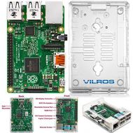 LETSCOM Raspberry Pi 2 Model B (1GB)-With Clear Compact Case