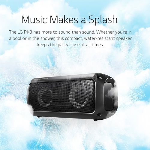  LG PK5 Portable Bluetooth Speaker with Meridian Technology (2018)