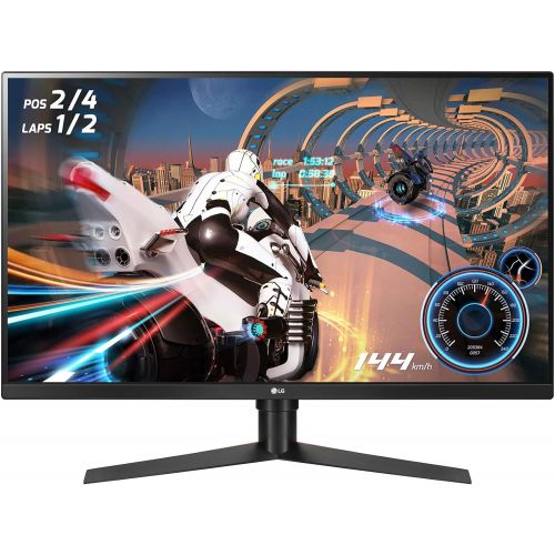  Visit the LG Store LG 32GK850G-B 32 QHD Gaming Monitor with 144Hz Refresh Rate and NVIDIA G-Sync,Black