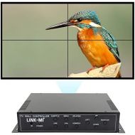 LINK MI LINK-MI TV04M 2x2 Video Wall Controller USB+HDMI+DVI+VGA+AV TV HDMI with Fully-Digital Processing Channel Inside 180 Degree Rotate