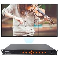 LINK MI LINK-MI TV09 Video Wall Controller 3x3 2x4 4x2 2x3 2x3 2x2 4x1 HDMI+VGA+AV+USB LEDLCD image processor screen splicing