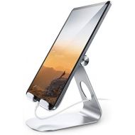 [아마존베스트]Tablet Stand Adjustable, Lamicall Tablet Stand : Desktop Stand Holder Dock Compatible with Tablet Such as iPad 2018 Pro 9.7, 10.5, Air Mini 4 3 2, Kindle, Nexus, Tab, E-Reader (4-1