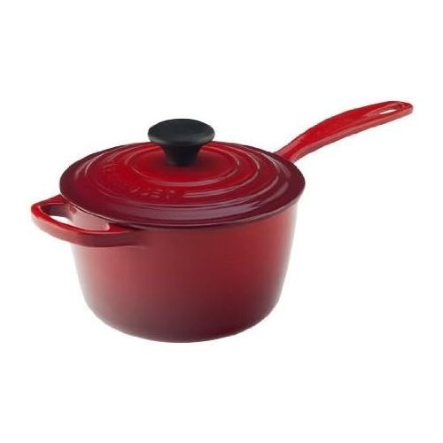 르크루제 Le Creuset LS2518-16BPSS Enameled Cast-Iron Saucepan, 1-34 Quart, Provence