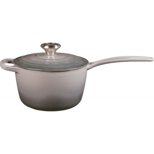 르크루제 Le Creuset LS2518-16BPSS Enameled Cast-Iron Saucepan, 1-34 Quart, Provence