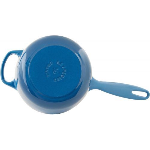 르크루제 Le Creuset LS2518-16BPSS Enameled Cast-Iron Saucepan, 1-34 Quart, Provence