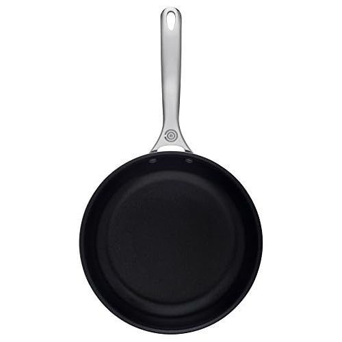 르크루제 Le Creuset SSP2500-24 Stainless Steel 9.5 Nonstick Deep Fry Pan