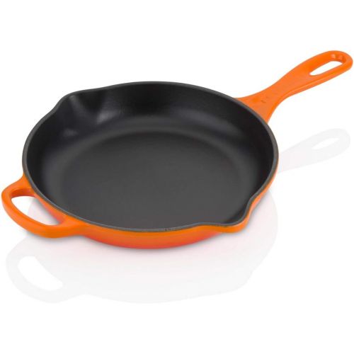 르크루제 Le Creuset LS2024-23BP Handle Cast-Iron Skillet, 9, Provence