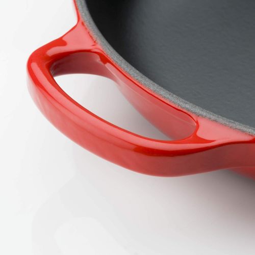 르크루제 Le Creuset LS2024-23BP Handle Cast-Iron Skillet, 9, Provence