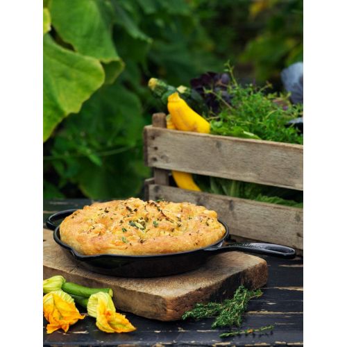 르크루제 Le Creuset LS2024-23BP Handle Cast-Iron Skillet, 9, Provence