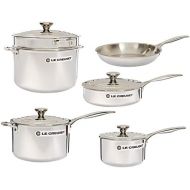 Le Creuset 10-Piece Tri-Ply Stainless Steel Cookware Set