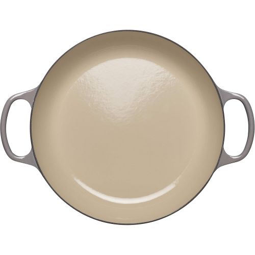 르크루제 Le Creuset LS2532-30BPSS Signature Enameled Cast-Iron Braiser, 3 12 Quart, Provence