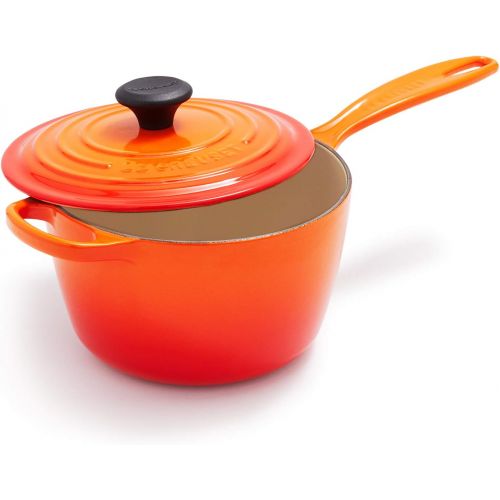 르크루제 Le Creuset LS2518-18BPSS Enameled Cast-Iron Saucepan, 2 14 Quart, Provence