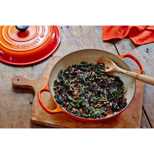 르크루제 Le Creuset Signature Enameled Cast-Iron 5-Quart Round Braiser, Marseille