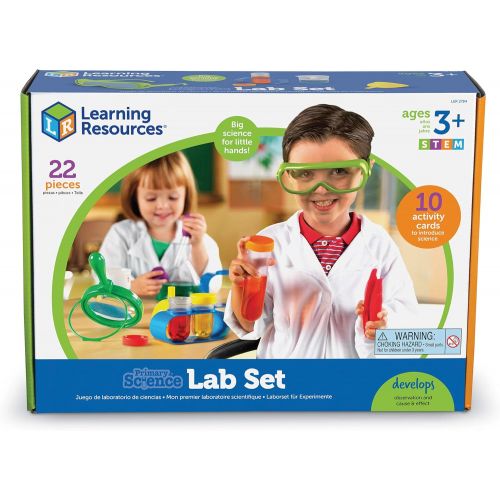  Visit the Learning Resources Store Learning Resources Primary Science Lab Activity Set, Science Exploration, 22 Pieces, Ages 4+