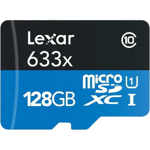  Lexar High-Performance microSDXC 633x 256GB UHS-I Card wSD Adapter - LSDMI256BBNL633A