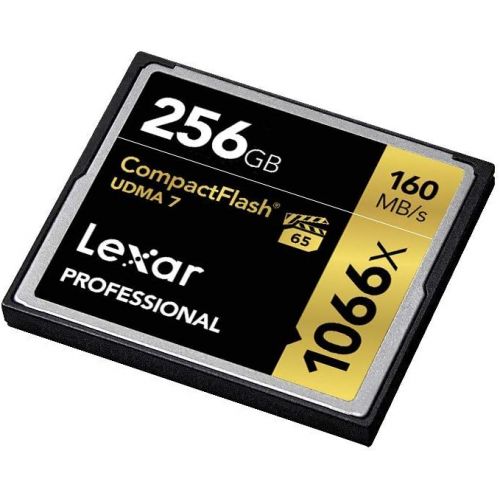  Lexar Professional 1066x 128GB VPG-65 CompactFlash card (Up to 160MBs Read) LCF128CRBNA1066