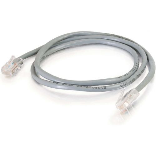  Lexar C2GCables to Go 24383 Cat5e Non-Booted Unshielded (UTP) Network Patch Cables, 25 Pack, Gray (25 Feet7.62 Meters)