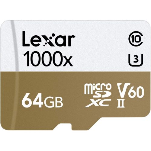  Lexar Professional 1000x microSDXC 128GB UHS-IIU3 (Up to 150MBs Read) WUSB 3.0 Reader Flash Memory Card LSDMI128CBNL1000R