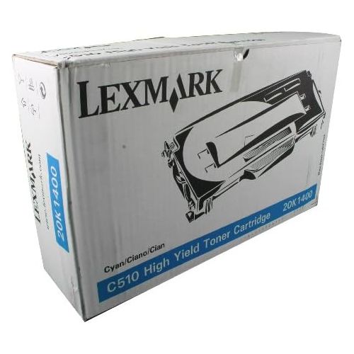  Lexmark 20K1400 Cyan Toner Cartridge