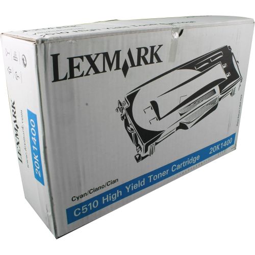  Lexmark 20K1400 Cyan Toner Cartridge