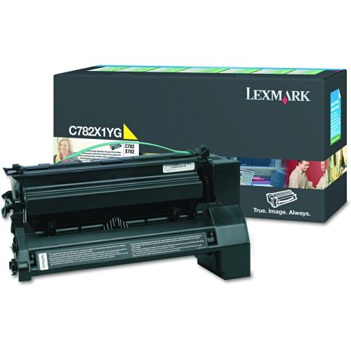  Lexmark C782X1KG Extra High-Yield Toner, 15000 Page-Yield, Black