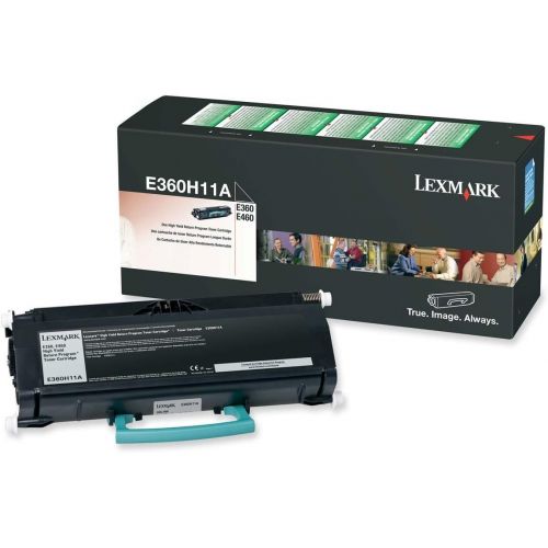  Lexmark E360H11A High Yield Return Program Toner Cartridge, Sold as 2 Each