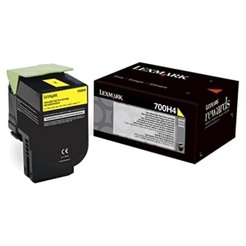  Lexmark 70C0H40 Yellow High Yield Toner