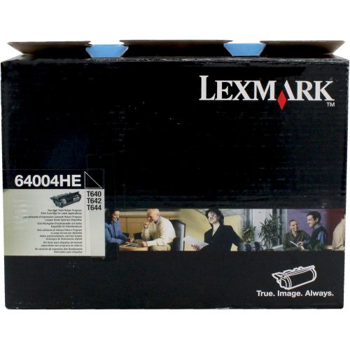  Lexmark 64004HA High Yield Black Toner Cartridge RETURN PROGRAM CART FOR LABELS