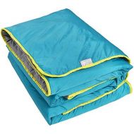 Lightspeed Outdoors Sundown Camp Blanket, Nylon Ripstop, Fluffy Down Alternative, Packable, 77 x 55