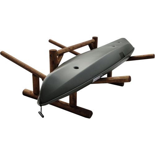  [아마존베스트]Log Kayak Rack 2-Place Double Sided Kayak and Canoe Rack