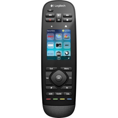 로지텍 Logitech Harmony Touch Universal Remote with Color Touchscreen - Black [Discontinued by Manufacturer]