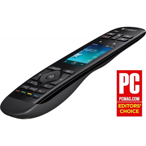 로지텍 Logitech Harmony Touch Universal Remote with Color Touchscreen - Black [Discontinued by Manufacturer]