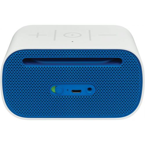 로지텍 Logitech UE Mobile Boombox Bluetooth Speaker and Speakerphone - Blue GrillLight Grey