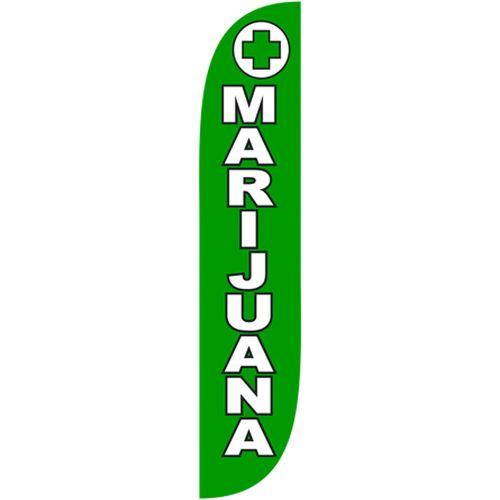  [아마존베스트]LookOurWay Marijuana Feather Flag, 12
