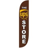[아마존베스트]LookOurWay The UPS Store Feather Flag, 12-Feet