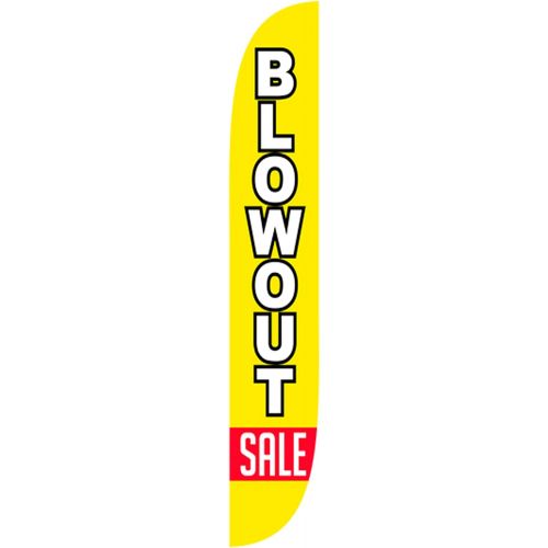  [아마존베스트]LookOurWay Blowout Sale Feather Flag, 12-Feet