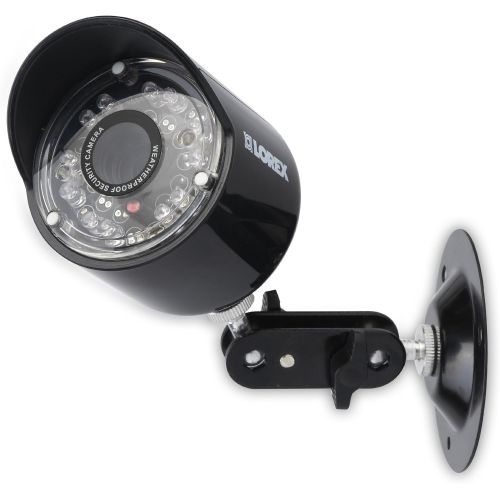  Lorex LOREX CVC7662Pack4B Weatherproof Color Security Cameras with Night Vision, 4 Pack (Black)