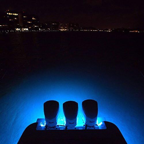  Lumitec SeaBlazeX LED Underwater Boat Light, Surface Mount, Strobe, Cross Fade