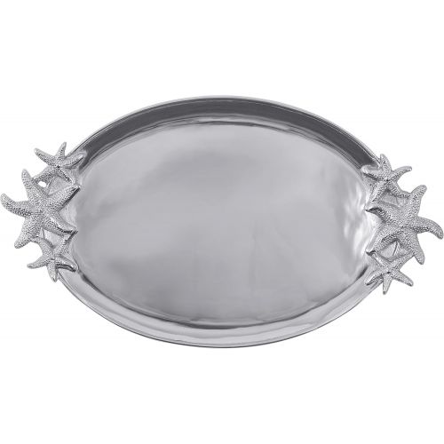  Mariposa Starfish Handled Oval Platter