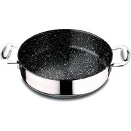 MEPRA Mepra 30213126 Glamour Stone Frying Pan with Lid, 26cm, Stainless Steel