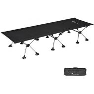 Moon Lence Camping Cot for Adults Folding Cot Bed Height Adjustable Portable Cot for Outdoor Camping Backpacking