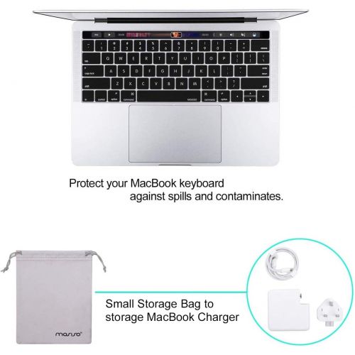  [아마존베스트]MOSISO MacBook Pro 13 inch Case 2019 2018 2017 2016 Release A2159 A1989 A1706 A1708,Plastic Hard Shell& Keyboard Cover& Screen Protector& Storage Bag Compatible Newly MacBook Pro 1